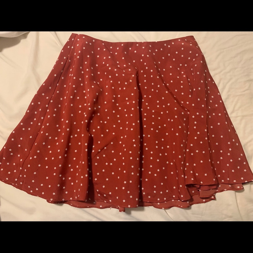 Lovers and Friends Orange Skirt